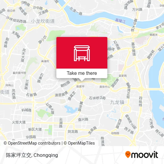 陈家坪立交 map
