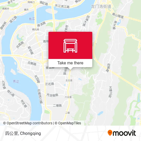 四公里 map