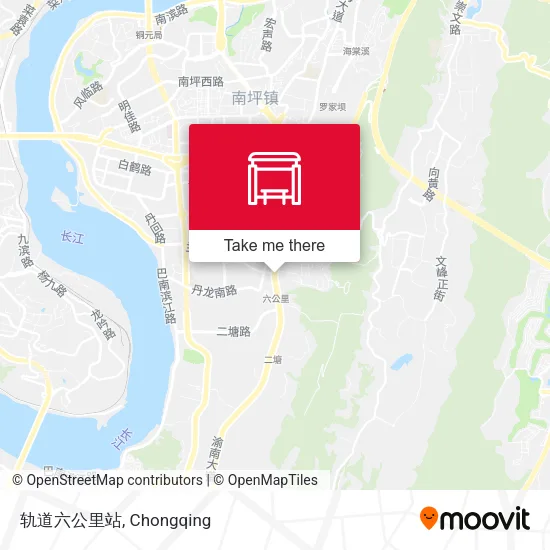 轨道六公里站 map