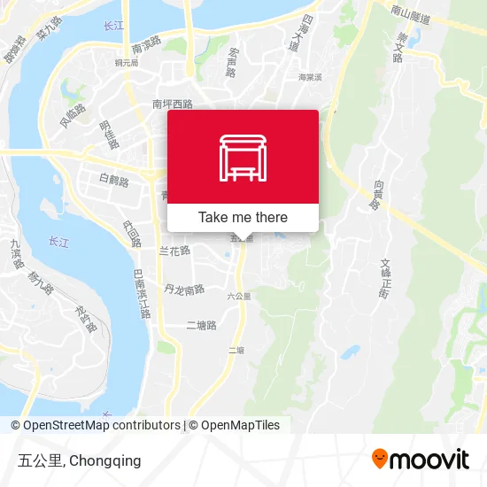 五公里 map