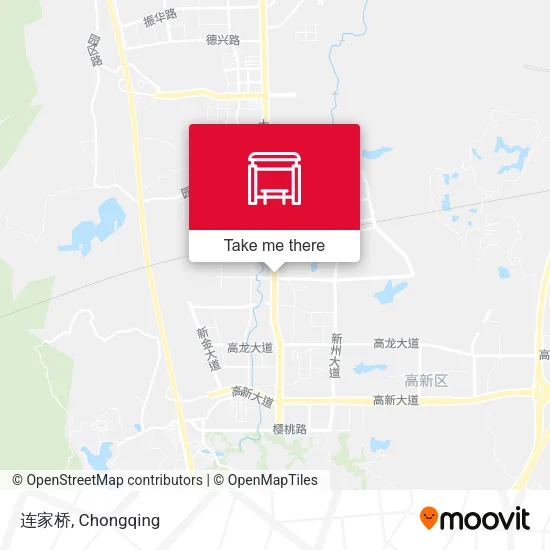 连家桥 map