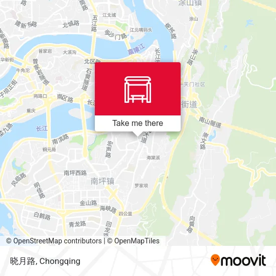 晓月路 map