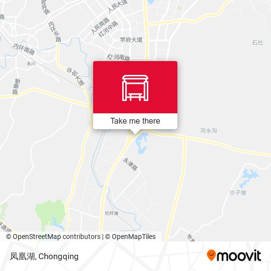 凤凰湖 map