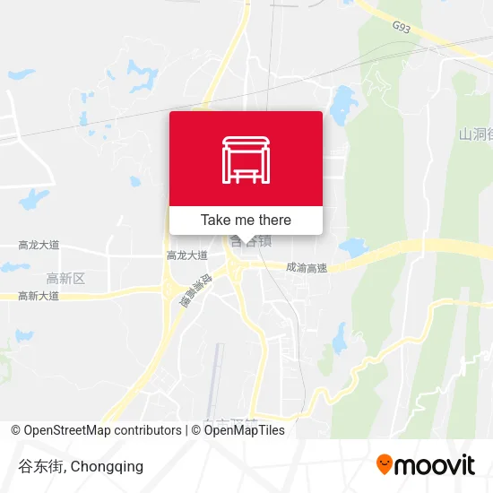 谷东街 map