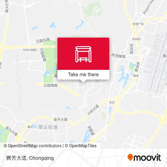 腾芳大道 map