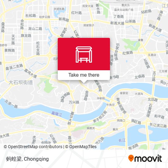 蚂蝗梁 map