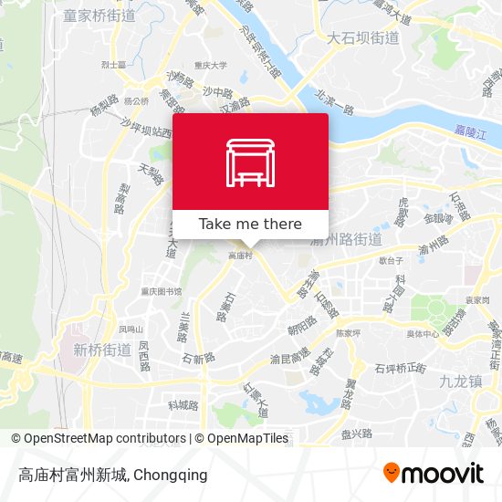 高庙村富州新城 map