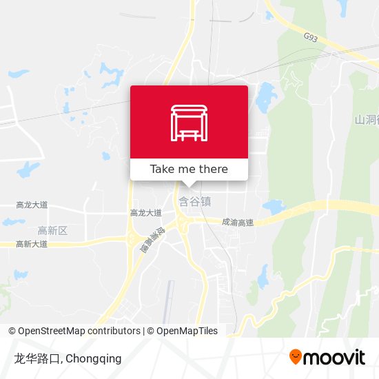 龙华路口 map