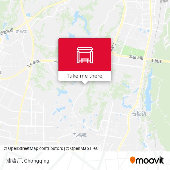油漆厂 map