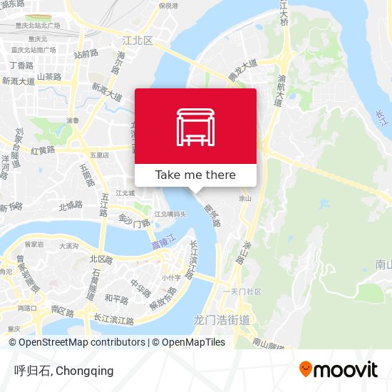 呼归石 map