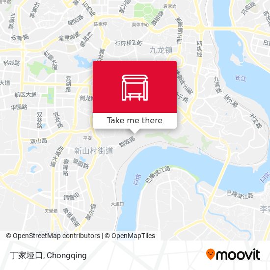 丁家垭口 map