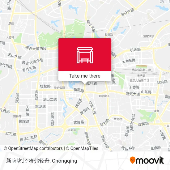 新牌坊北·哈弗轻舟 map
