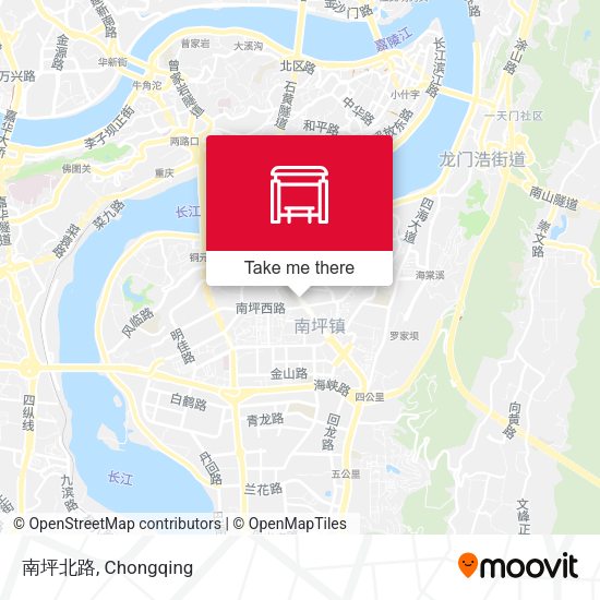 南坪北路 map
