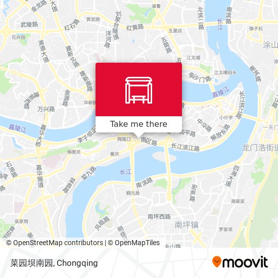 菜园坝南园 map