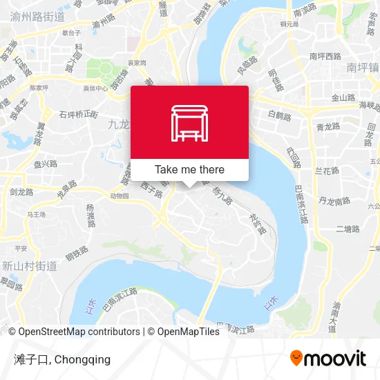 滩子口 map