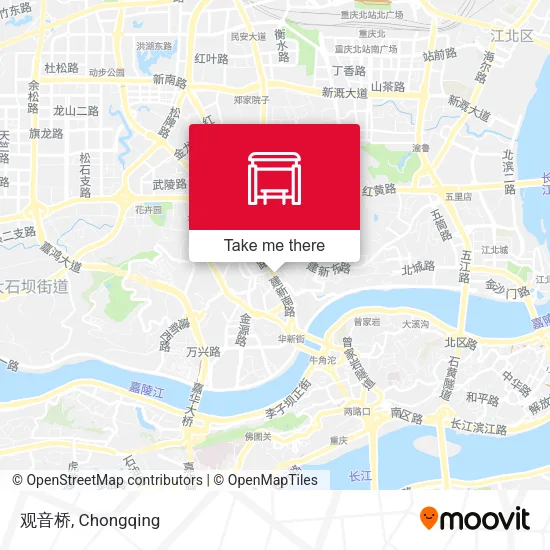 观音桥 map