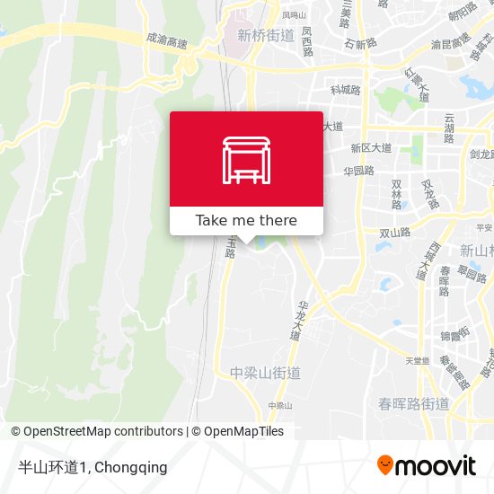 半山环道1 map