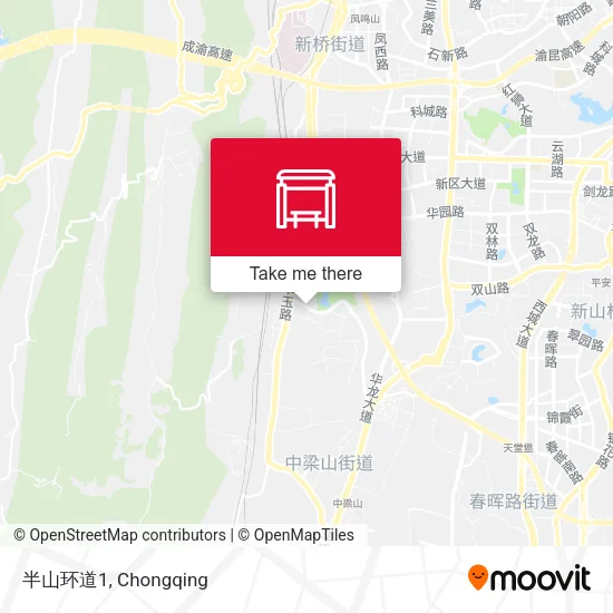 半山环道1 map