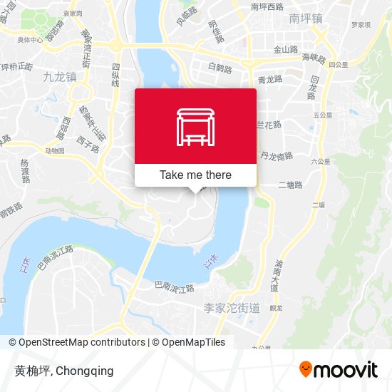 黄桷坪 map