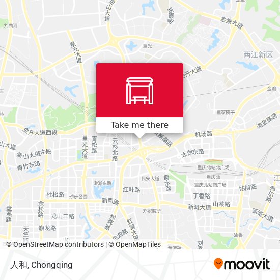 人和 map