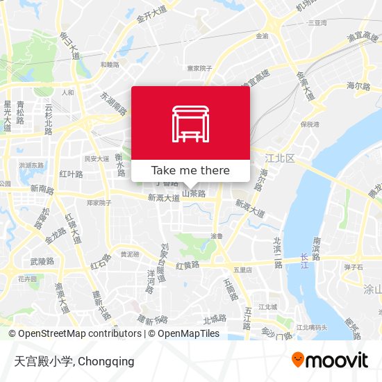 天宫殿小学 map