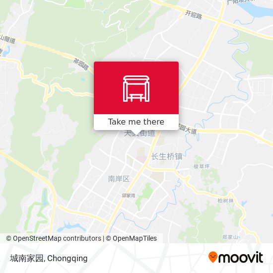 城南家园 map