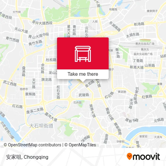 安家咀 map