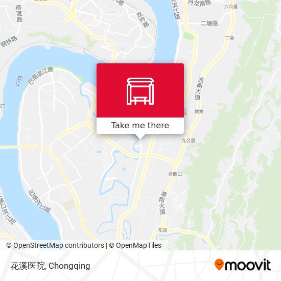 花溪医院 map