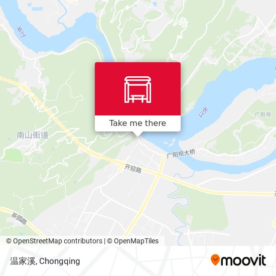 温家溪 map