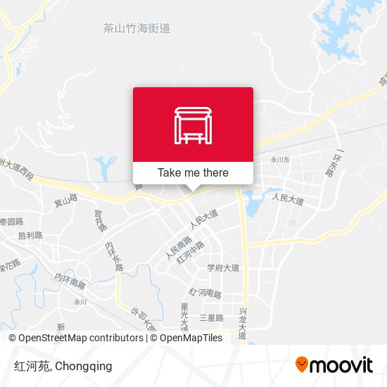 红河苑 map