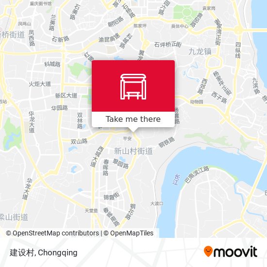 建设村 map