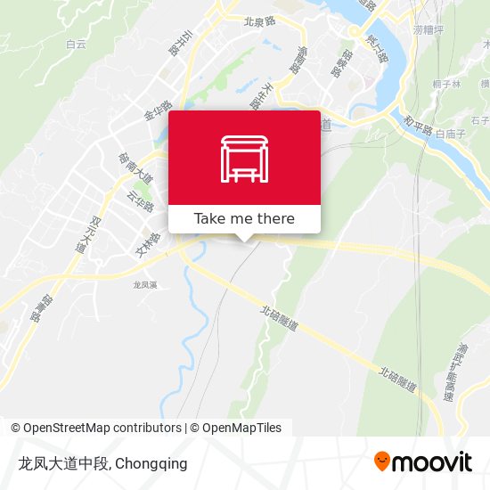 龙凤大道中段 map
