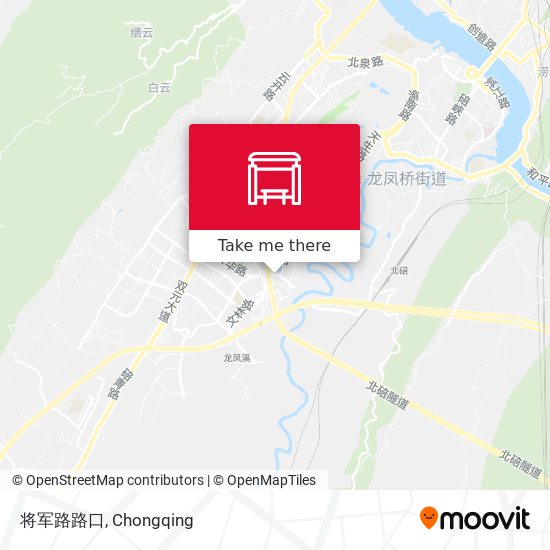 将军路路口 map