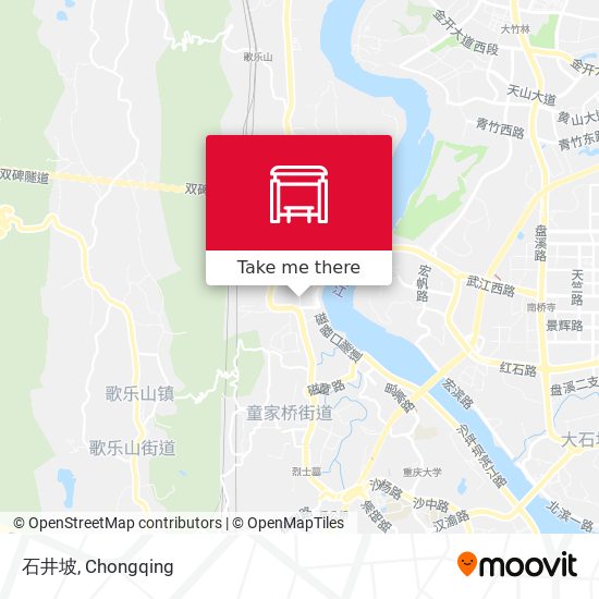 石井坡 map