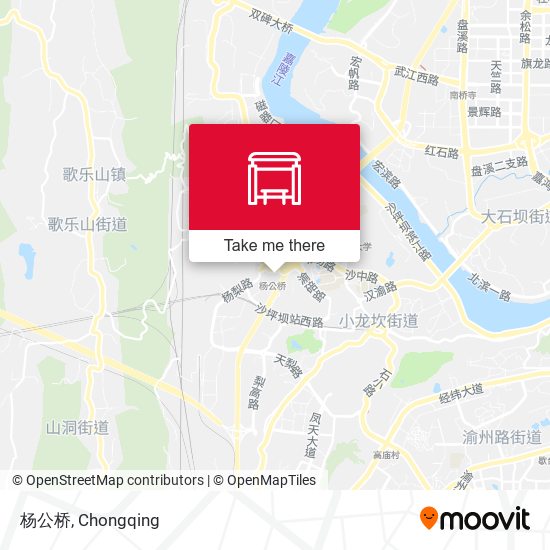 杨公桥 map