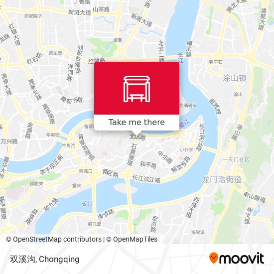双溪沟 map