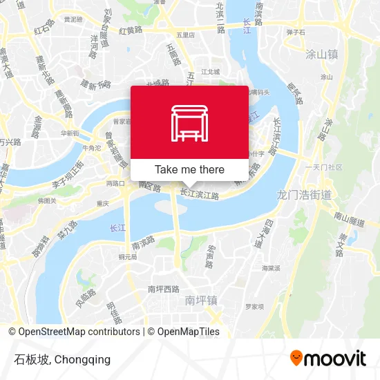 石板坡 map
