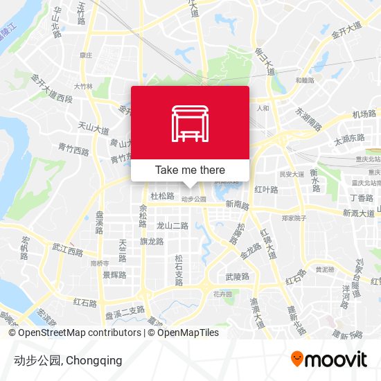 动步公园 map