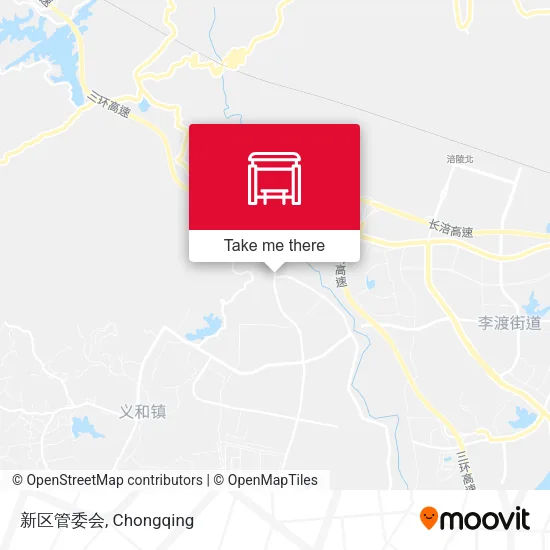 新区管委会 map