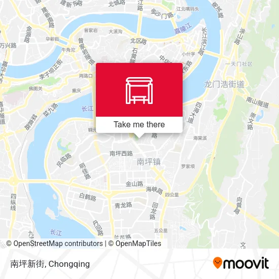 南坪新街 map