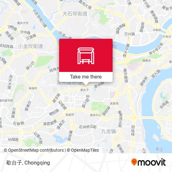 歇台子 map