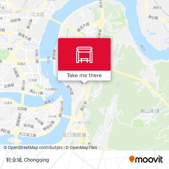 鞋业城 map
