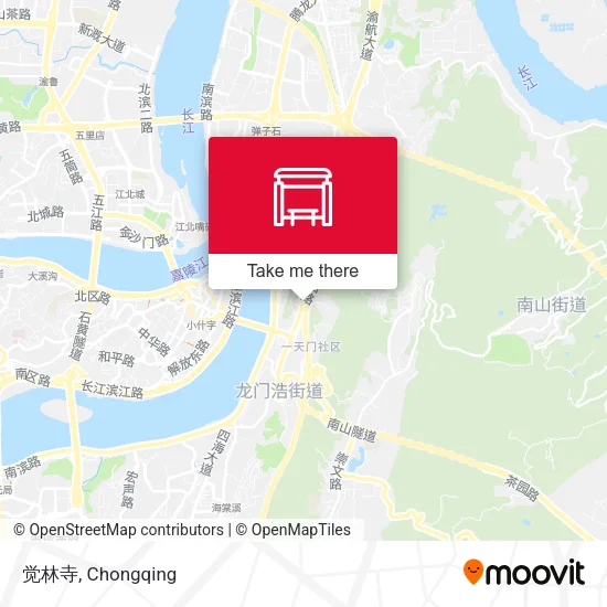 觉林寺 map