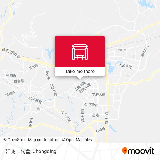 汇龙二转盘 map
