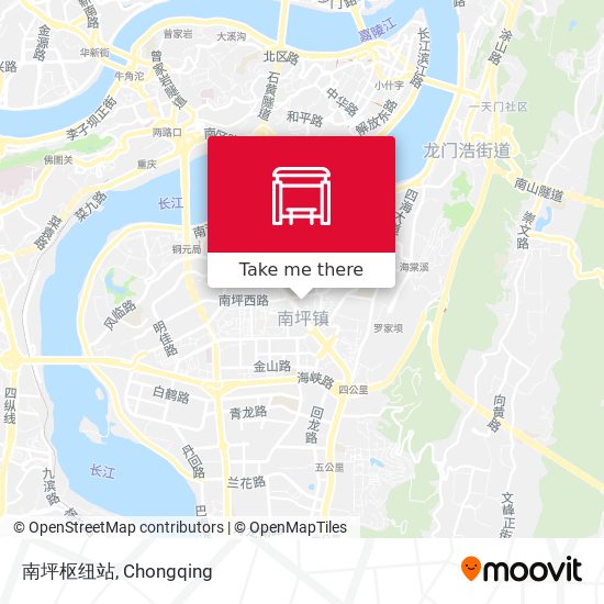 南坪枢纽站 map