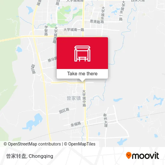曾家转盘 map