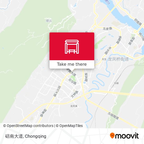 碚南大道 map