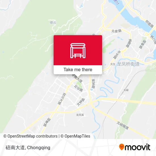 碚南大道 map