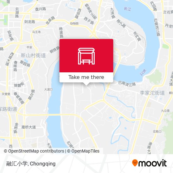 融汇小学 map