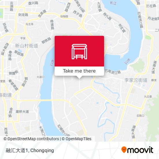 融汇大道1 map